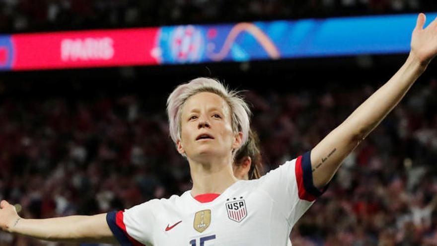 Las dos caras de Megan Rapinoe, la estrella del Mundial