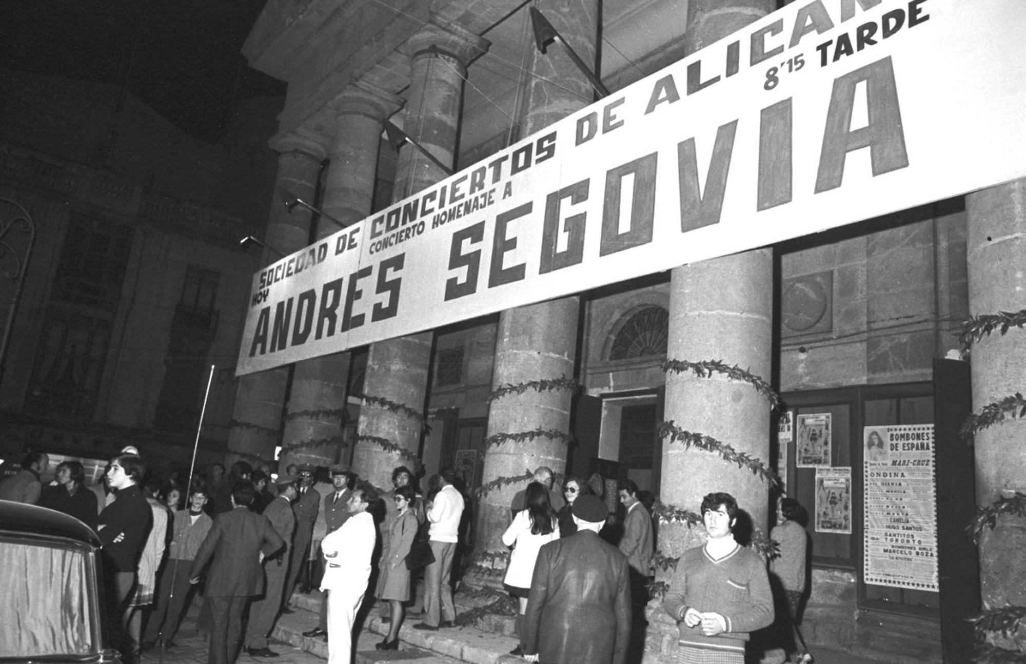 Andrés Segovia .Concierto - Año 72