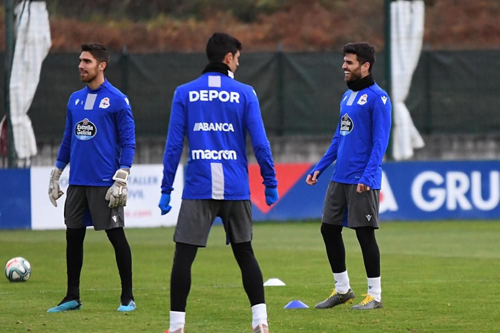 El Deportivo regresa a los entrenamientos para preparar la visita del Elche