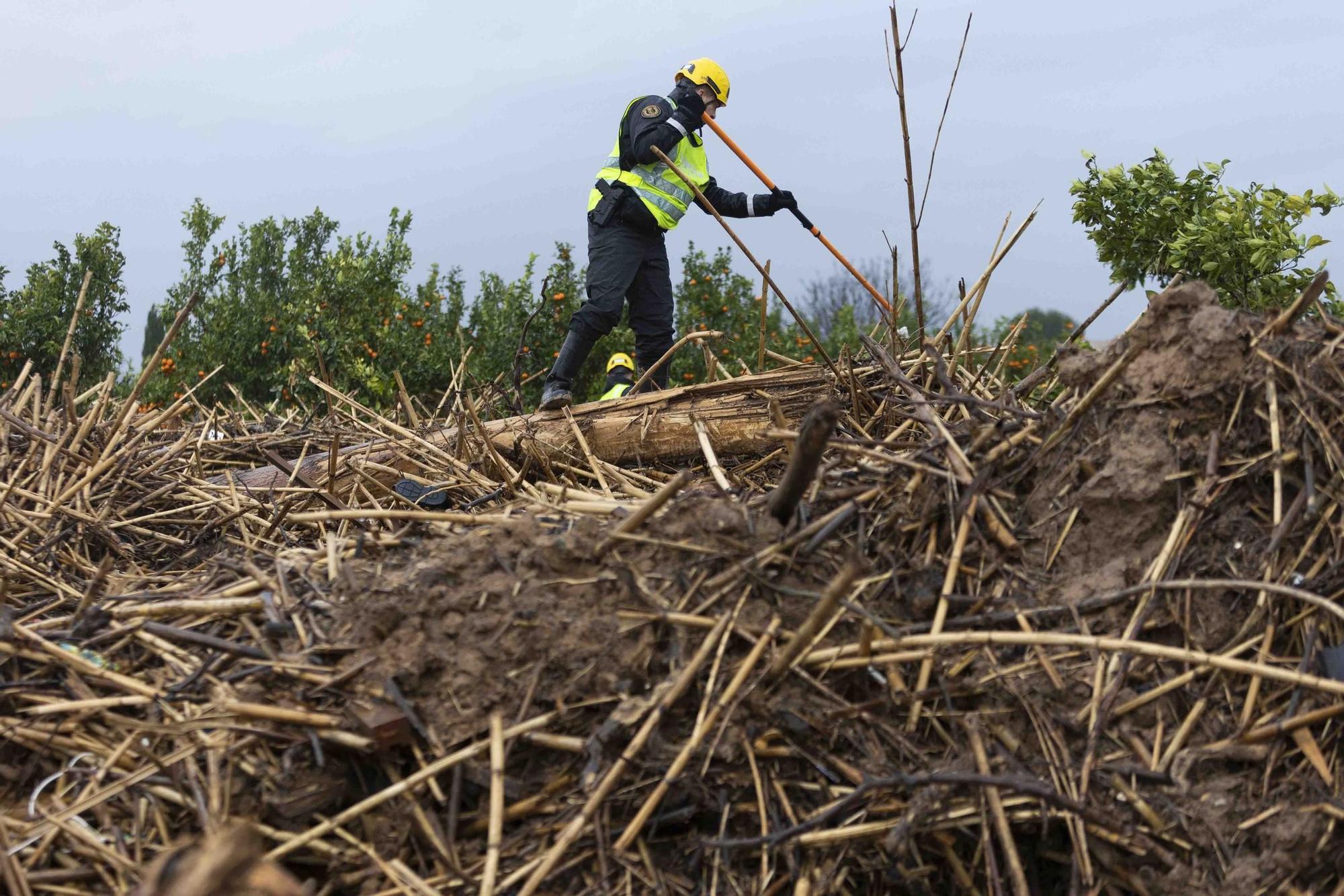 La UME continua la busqueda de desaparecidos