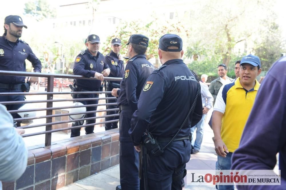 Manifestación de los agricultores por el Mar Menor en Murcia