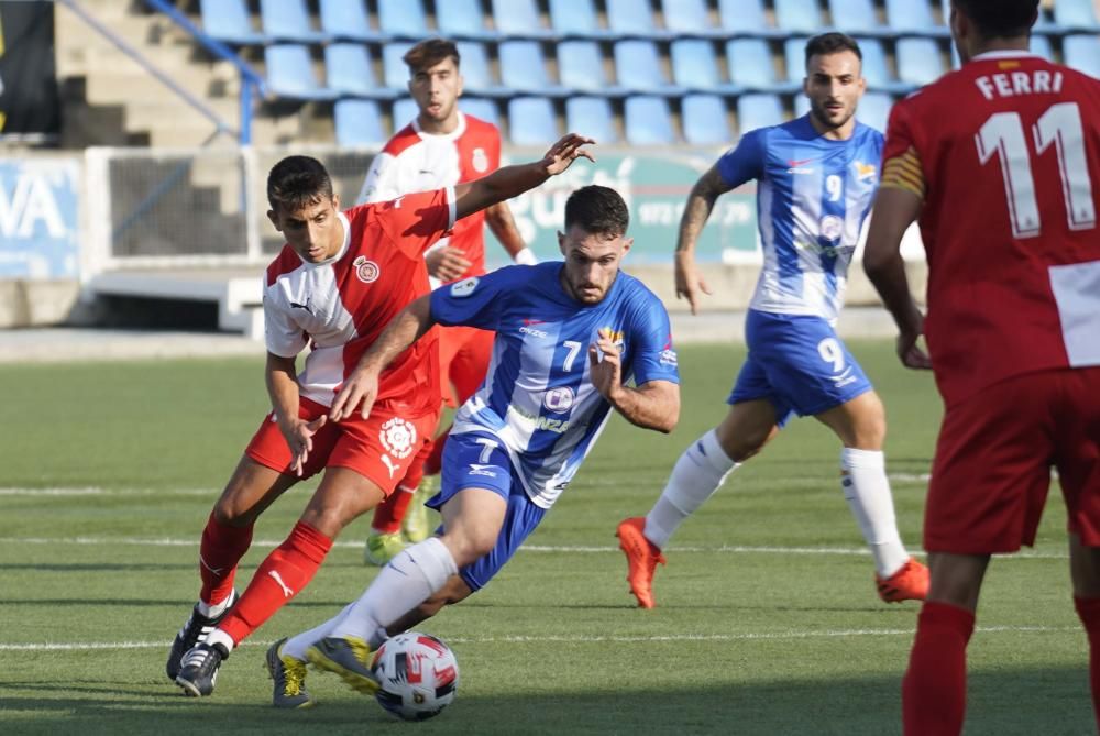 El derbi entre el Figueres i el Girona B en imatges