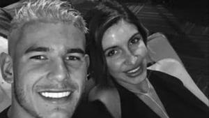 Lucas Hernández y Amelia Lorente posan en Instagram