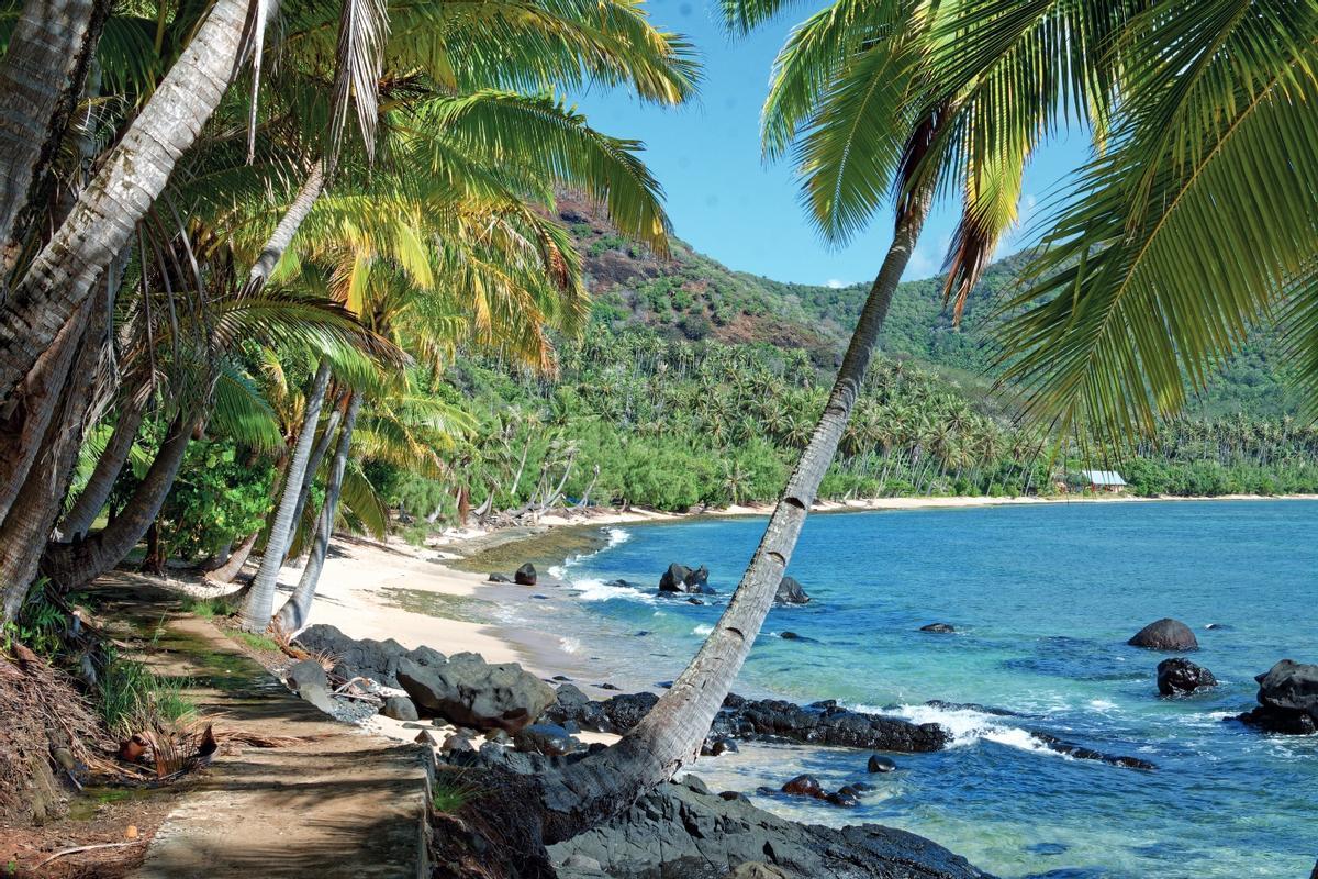 Playa en Nuku Hiva
