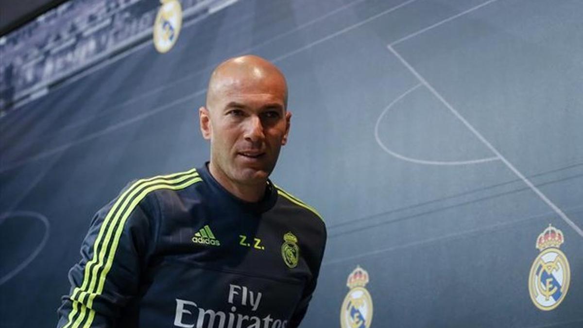 Zidane comparece en rueda de prensa