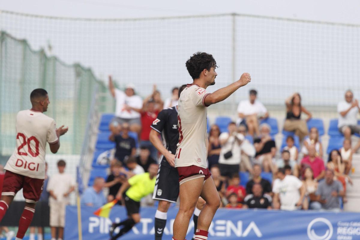 Las mejores imágenes de la primera victoria de pretemporada del Real Murcia frente al Eldense