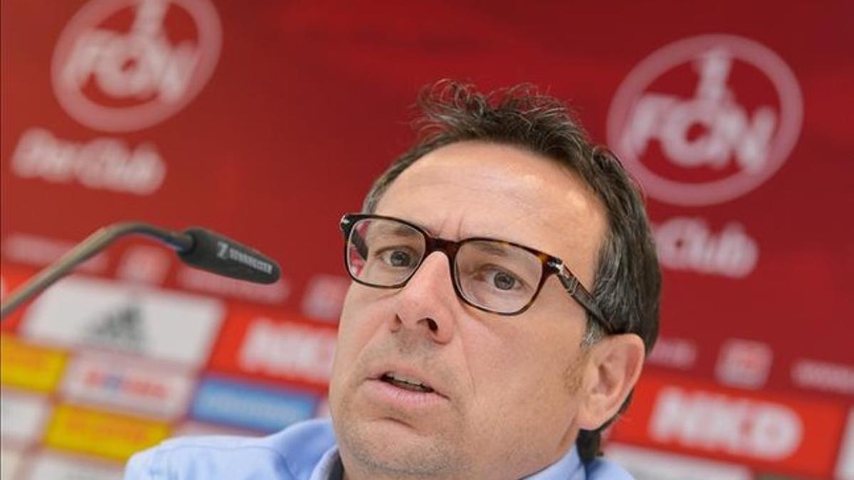 Martin Bader, director deportivo del Hannover, dio la cara