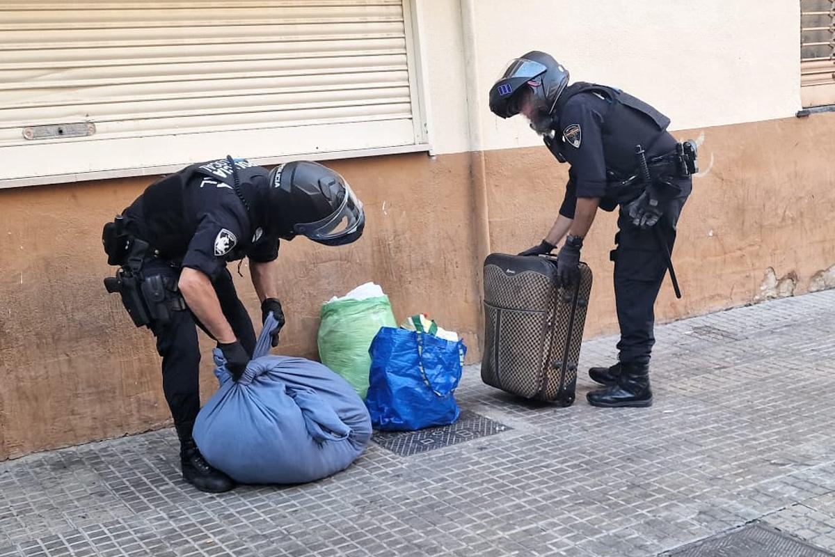 Operativo contra la venta ilegal en Son Gotleu.