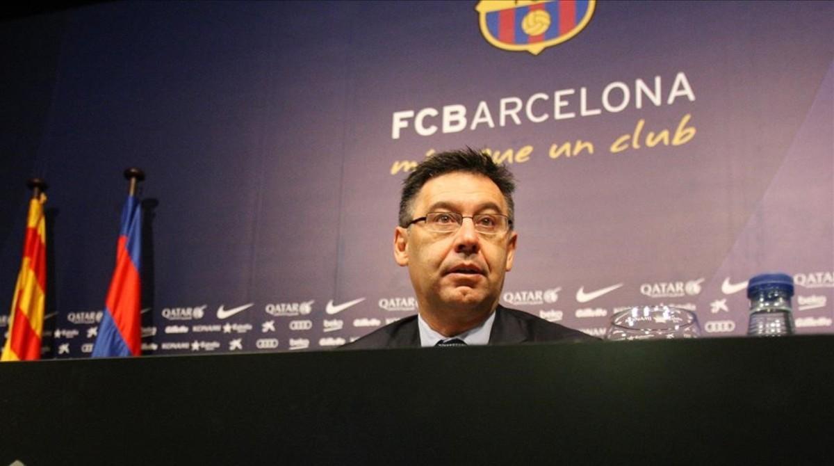 Josep Maria Bartomeu, actual presidente del Barça.