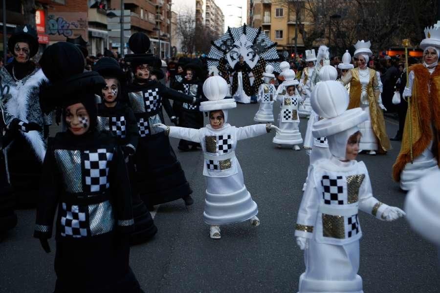 Carnaval Zamora 2017: Desfile de domingo en Zamora