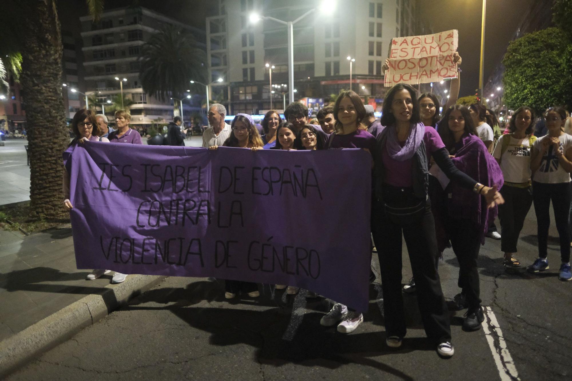 Manifestación por el Día Internacional de la Eliminación de la Violencia contra las Mujeres