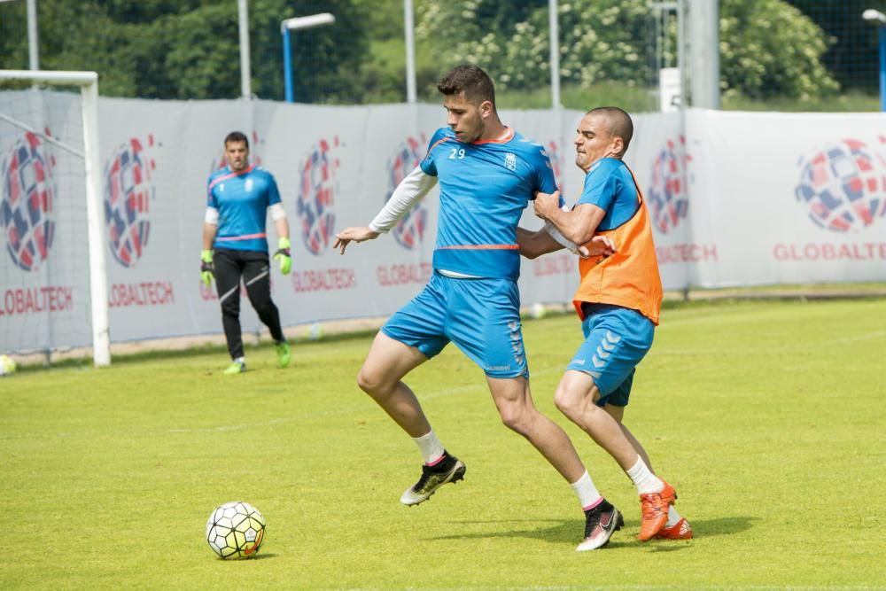 Entrenamiento del Real Oviedo