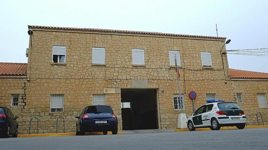 Imagen del cuartel de la Guardia Civil de Novelda