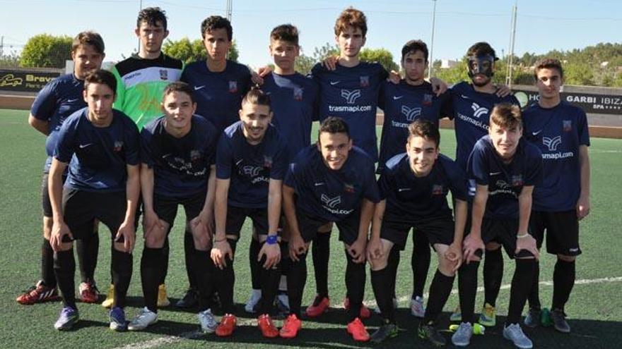 Alineación del Formentera juvenil tomada el pasado fin de semana.