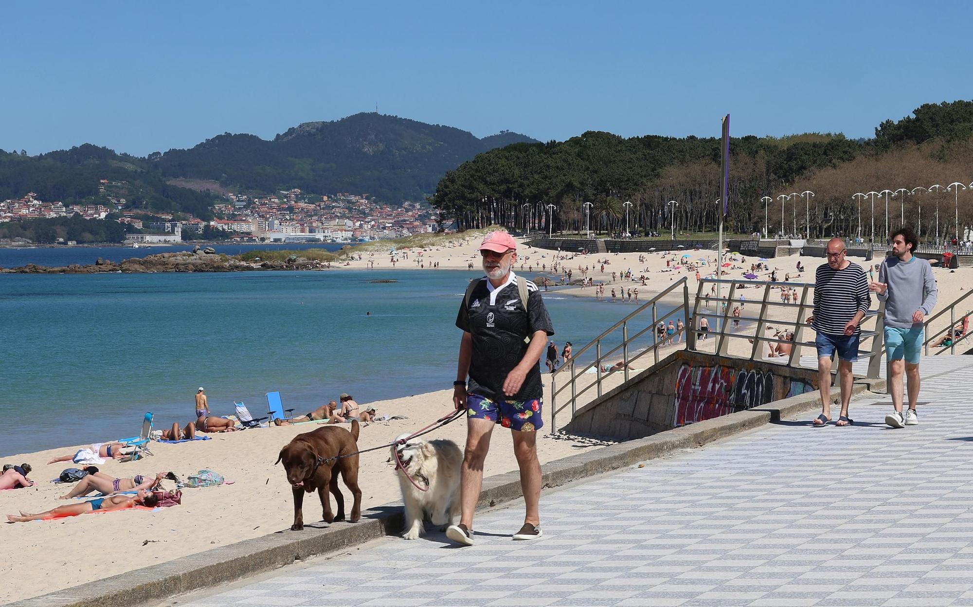 El calor seguirá picando el anzuelo en Vigo hasta el lunes
