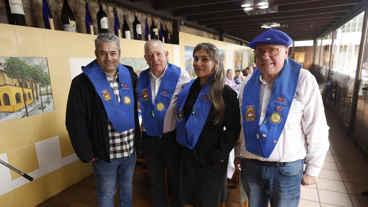 José Fernández, nuevo cofrade de los Gastrónomos del Yumay