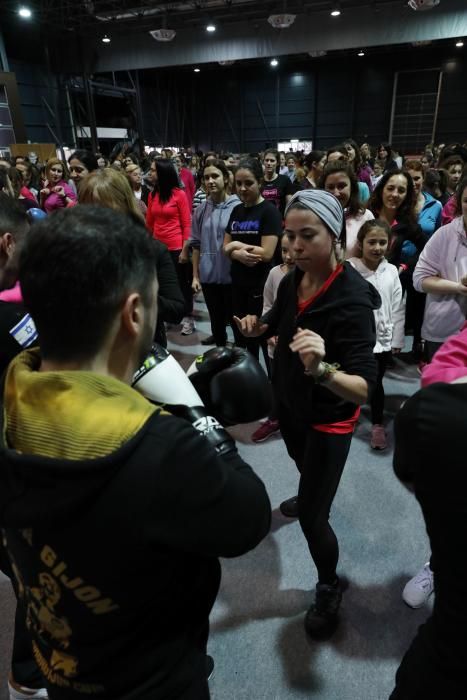 Exhibición en Gijón de krav maga