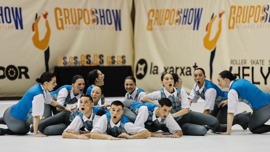 El PA Figueres, en acció al Campionat d’Espanya. | EMPORDÀ