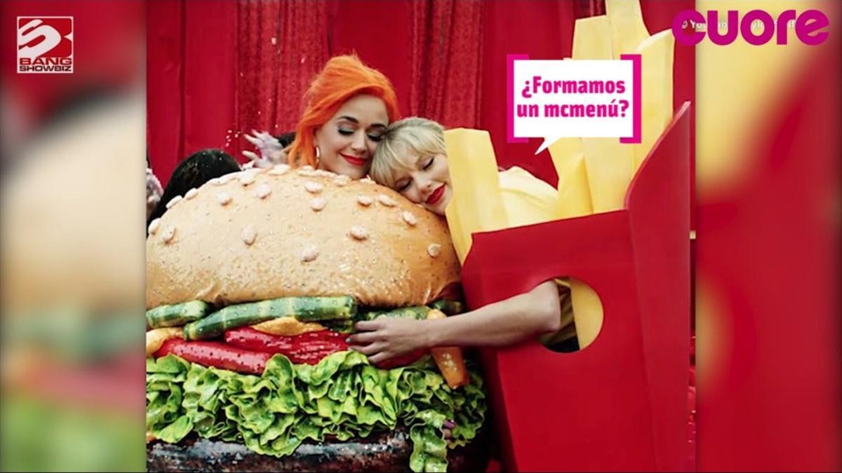 Katy Perry y Taylor Swift ahora son... modelos de la amistad