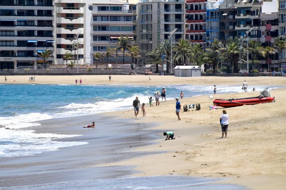 Desescalada en Santa Catalina y Las Canteras