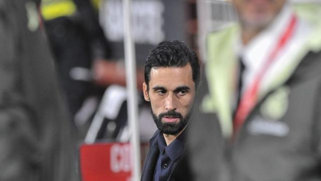 Álvaro Arbeloa, dimecres, al Carlos Belmonte d’Albacete. | MANU / EFE