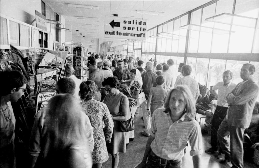 El aeropuerto en el año 1967