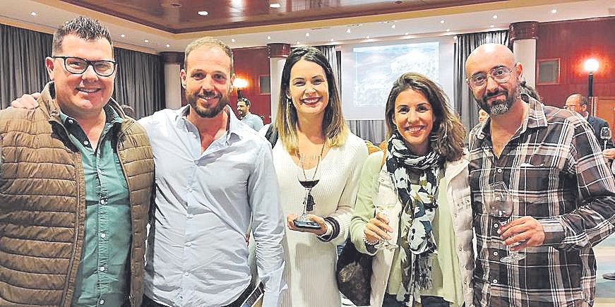 Toni Fernández, Jaume, Catalina Guardiola, Silvi Rullan y Toni.