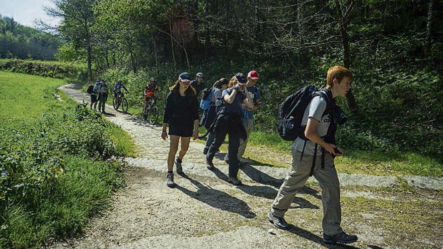 El Tren del Peregrino, una &quot;casa a cuestas&quot; para el Camino Portugués