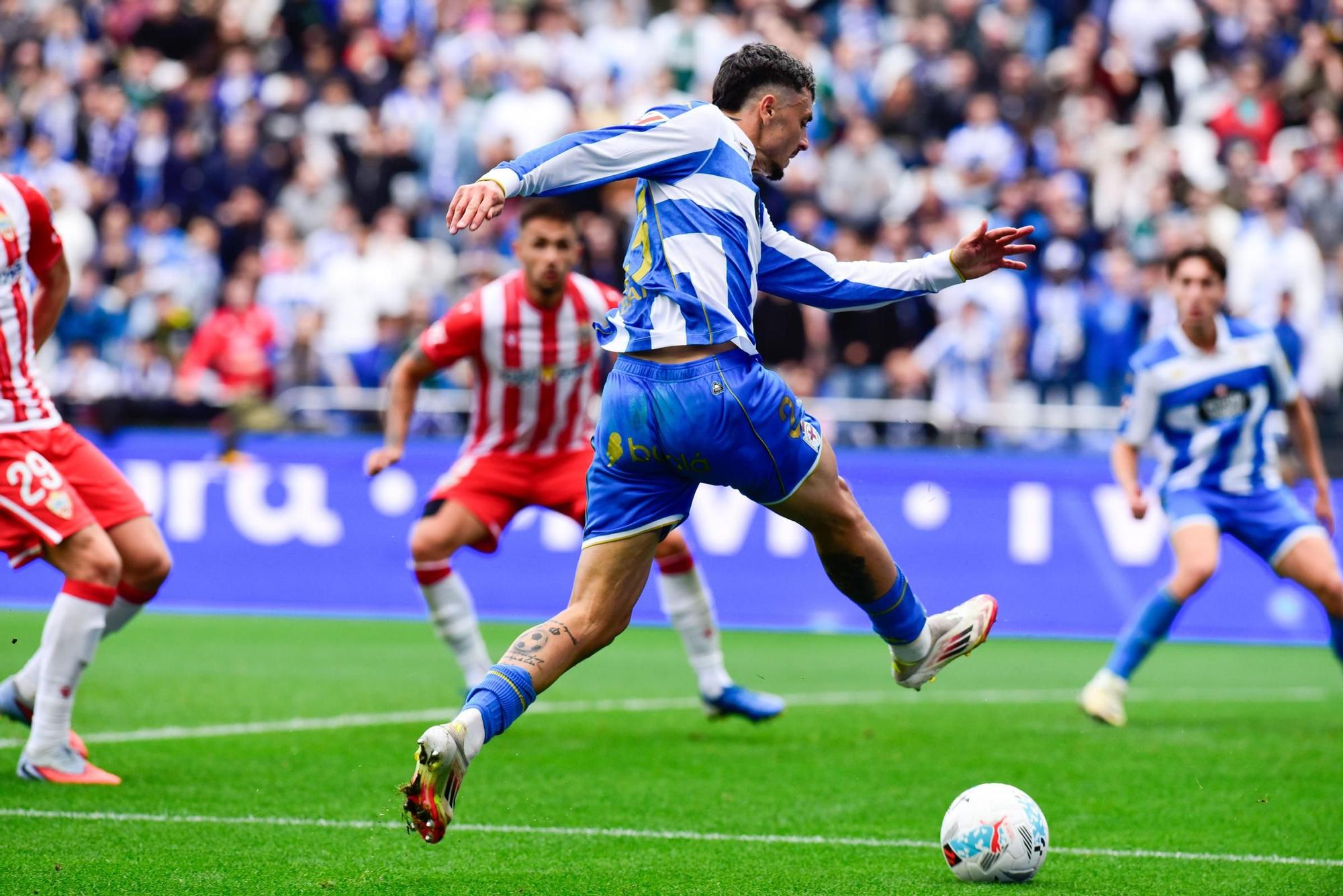 El Deportivo - Almería, en imágenes