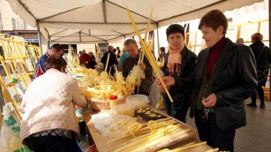 Los puestos de venta de palma volverán a Elche.