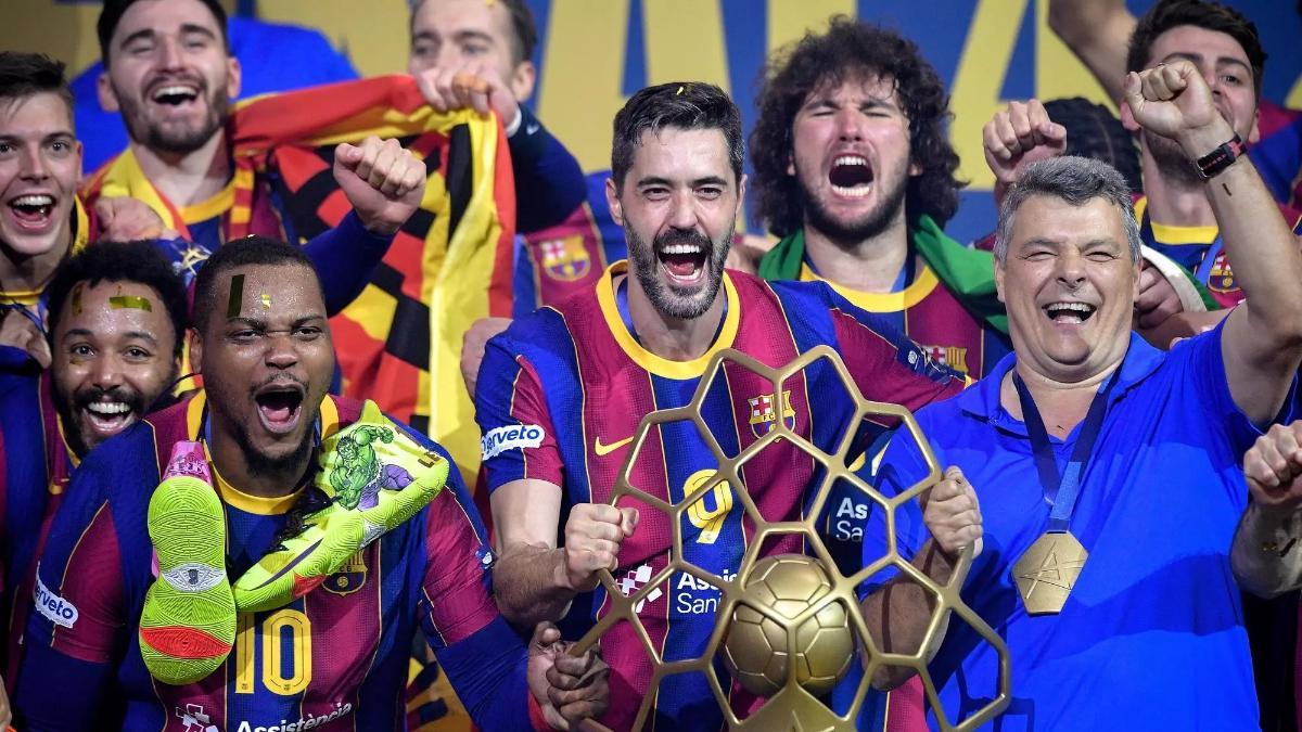 El Barça se exhibió en la final de 2021 contra el Aalborg