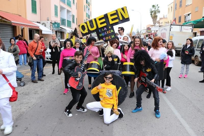 Primeros carnavales en los colegios