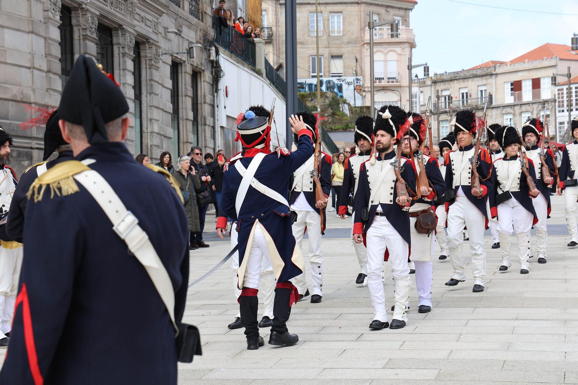 Día dos de la invasión francesa: las tropas de Napoleón no frustran la fiesta a los vigueses