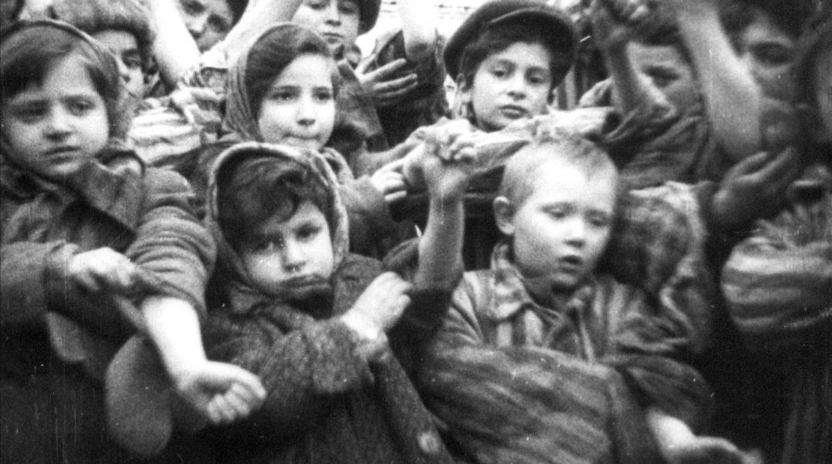 zentauroepp2561309 some of the 600 children  who had survived the auschwitz ii 181004192947