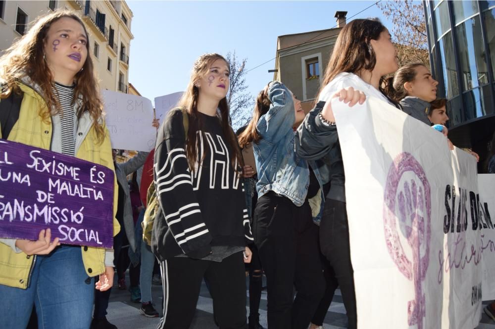 Passacarrers del 8-M a Manresa