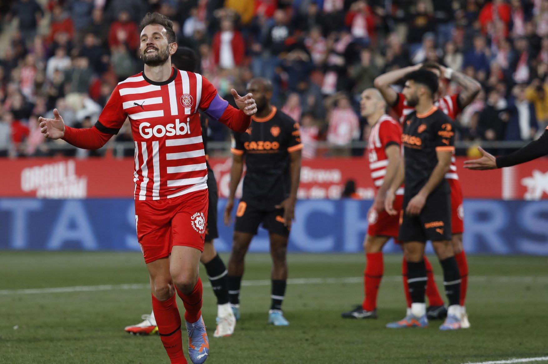 Totes les imatges del partit del Girona contra el València