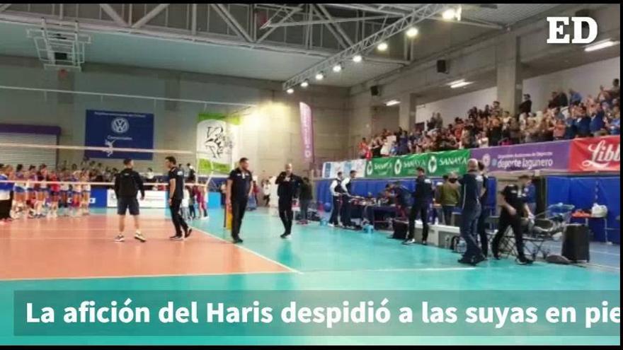 La afición del CV Haris despidió a las suyas en pie