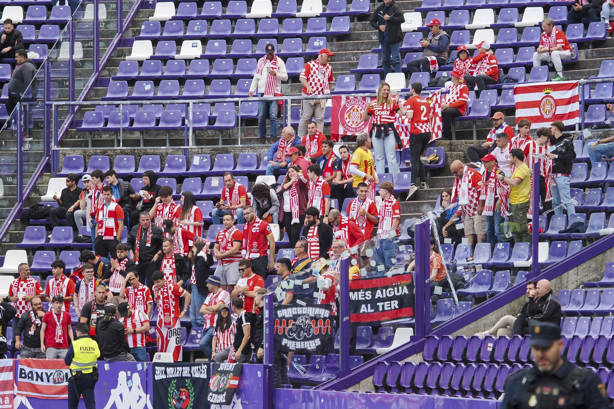 Les imatges del partit Valladolid - Girona