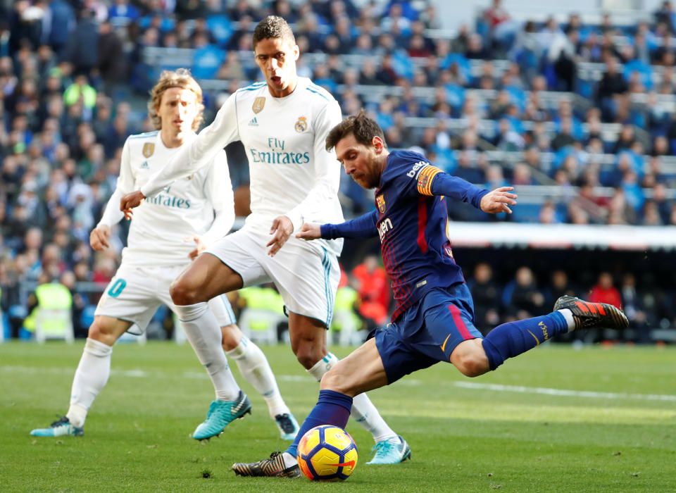 El 'clásico' Real Madrid - Barcelona, en fotos