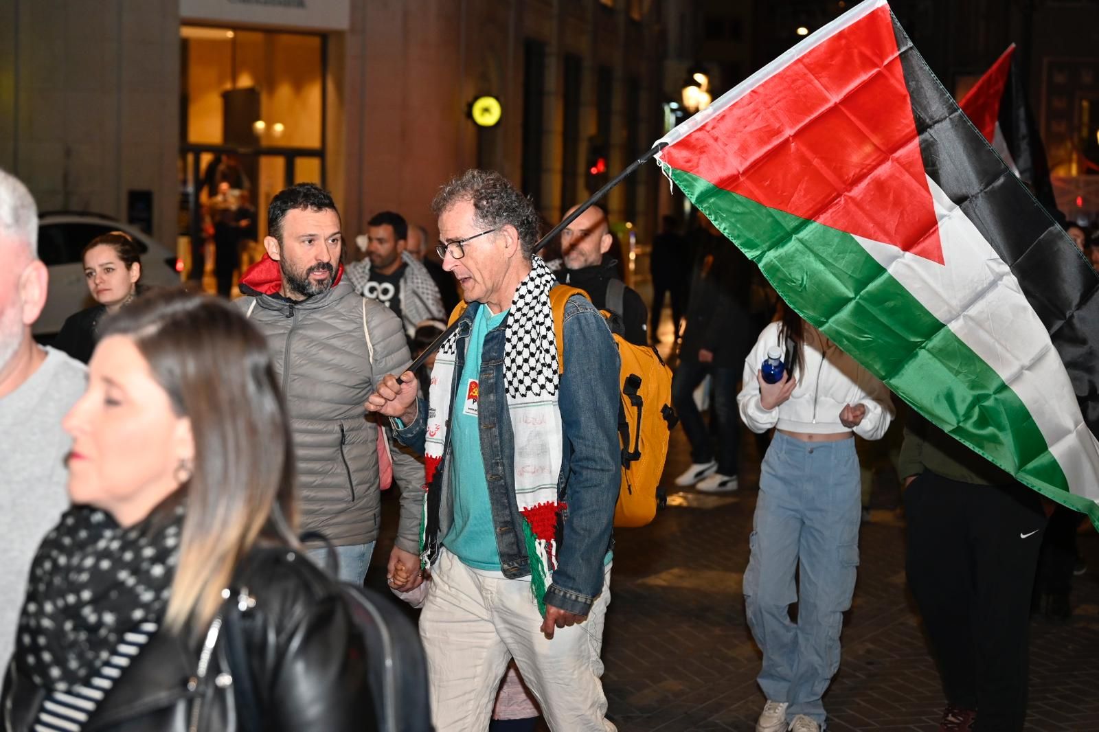 Galería: Manifestación en Castelló en defensa de Palestina