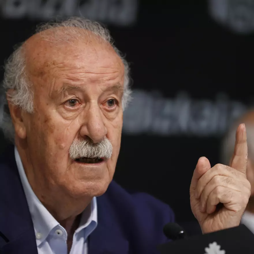 Vicente del Bosque (ex de España y Real Madrid)