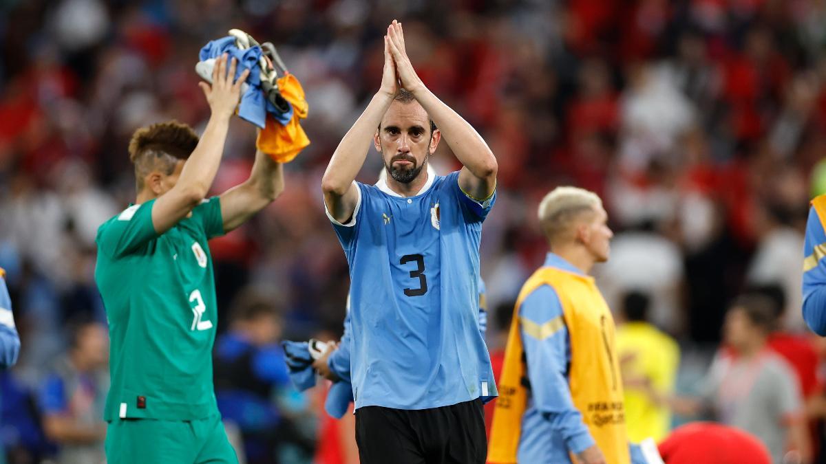 Godín se convirtió en el uruguayo más veterano en disputar un Mundial, pero se mostró disconforme con el empate ante Corea del Sur