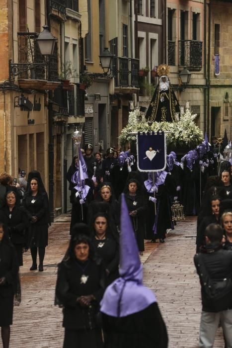 Procesión de la Soledad en Oviedo