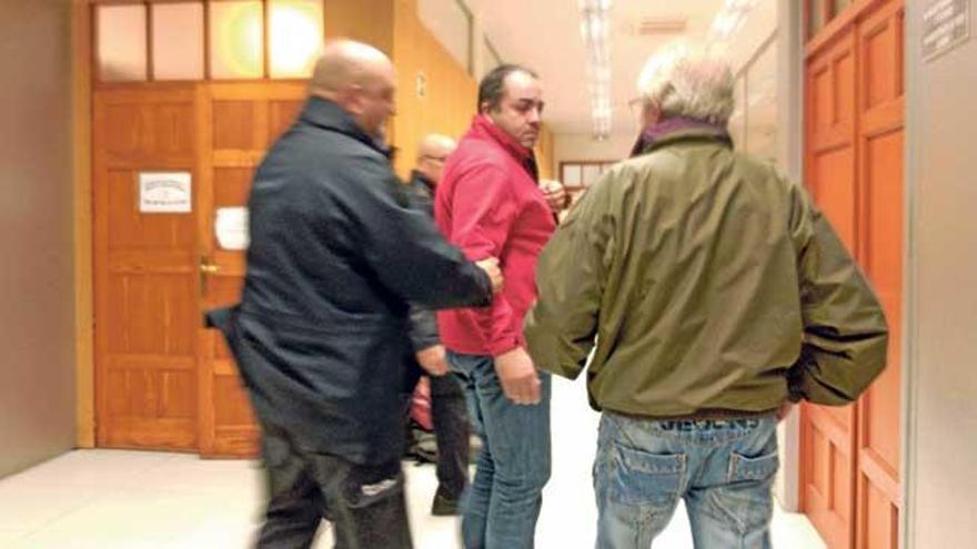 El policía Jaime Garau, el día de su detención.