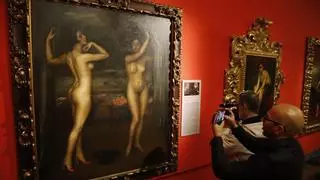 El viaje de cien años y un océano que ha hecho el cuadro 'Rivalidad' de Julio Romero de Torres para regresar a Córdoba