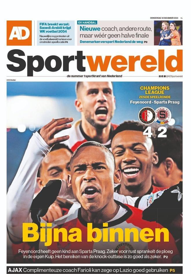 Las portadas de los periódicos deportivos de hoy, jueves 12 de diciembre