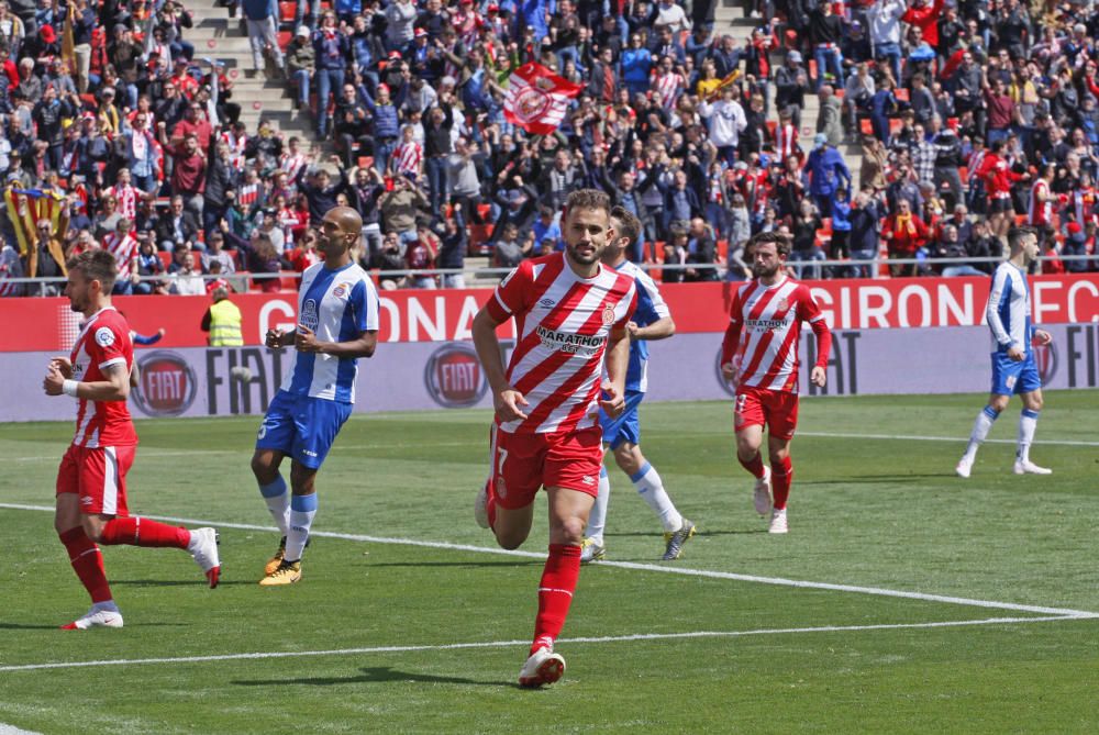 Les imatges del Girona - Espanyol (1-2)