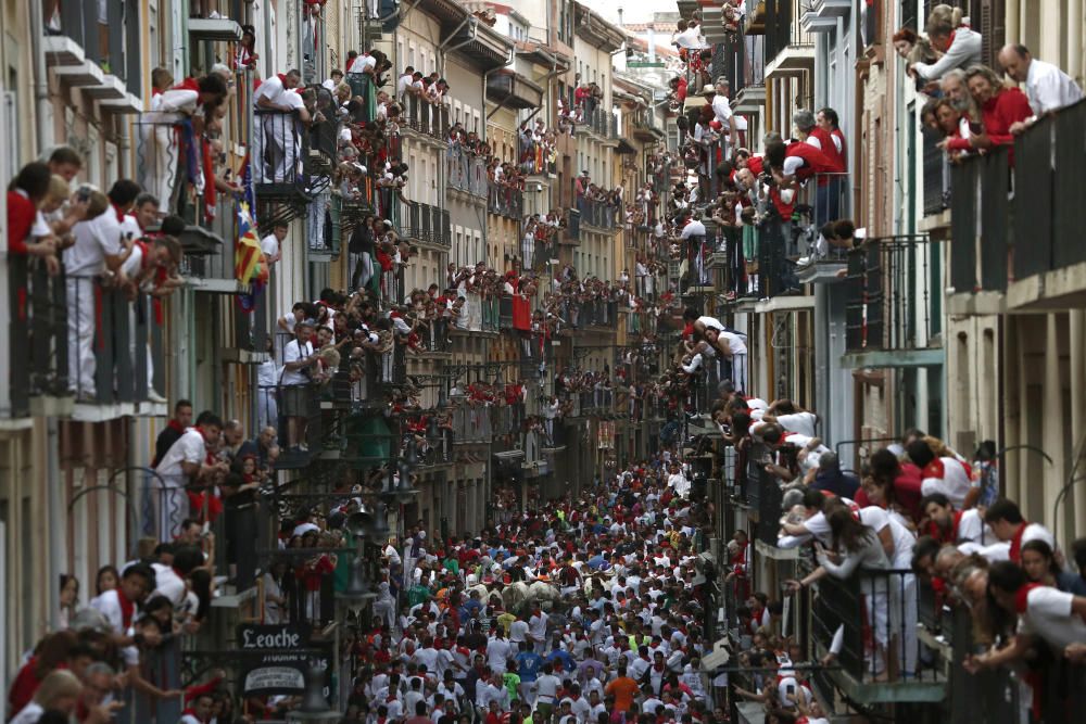 Tercer encierro de los San Fermines 2016