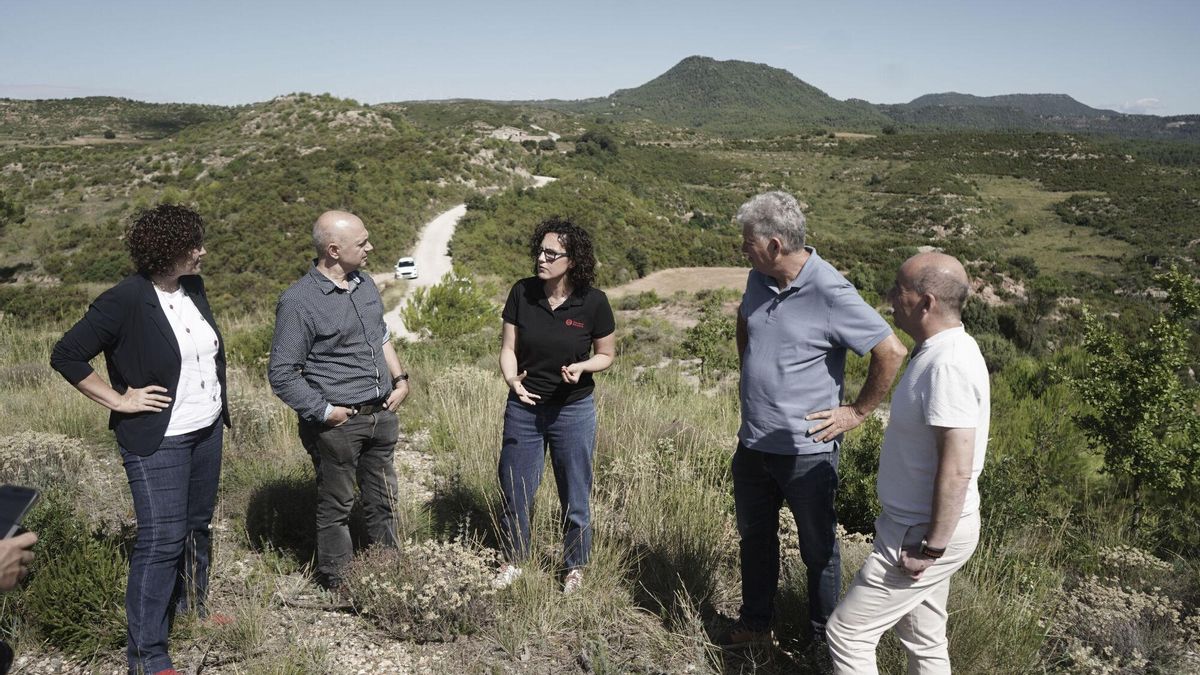Òdena deu anys després de l'incendi