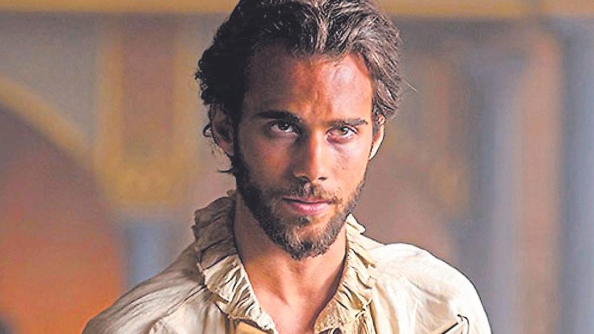 Julio Peña Fernández, caracterizado como Miguel de Cervantes en la película de Alejandro Amenábar ‘El Cautivo’.